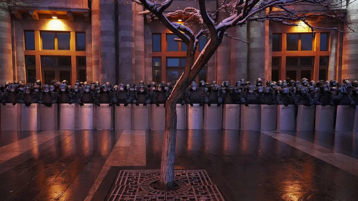 محاولة انقلاب عسكري في أرمينيا