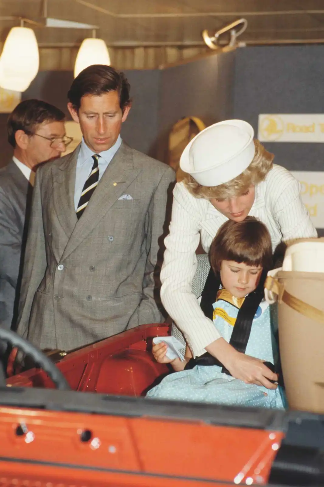 زيارة الأميرة ديانا لمستشفى في أستراليا