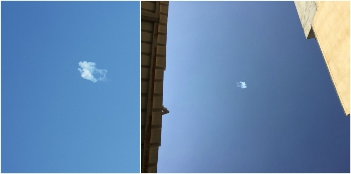 اعتراض صاروخ حوثي جديد في الرياض (فيديو)