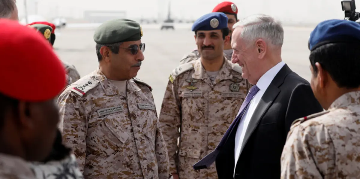 في مستهل زيارته للسعودية.. وزير الدفاع الأمريكي يشدد على ضرورة وقف صواريخ الحوثيين الإيرانية