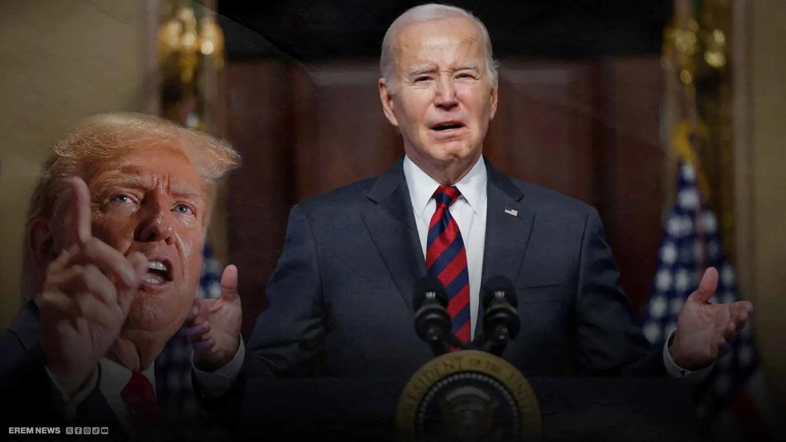 بايدن وترامب