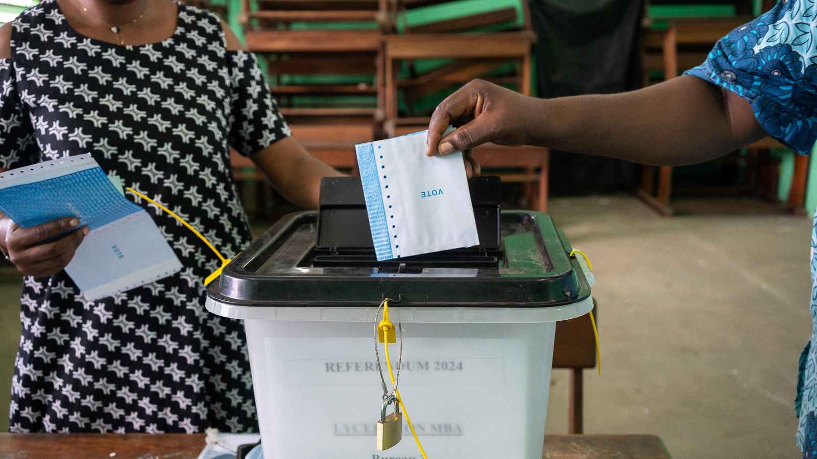 "جون أفريك": نتائج استفتاء الغابون محسومة للرئيس الانتقالي نغويما