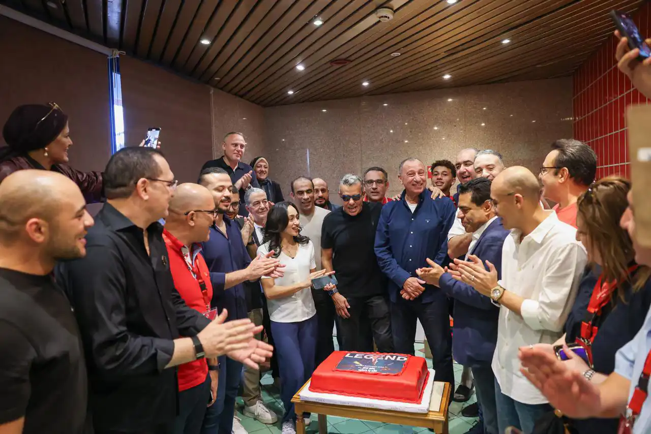 احتفال قائمة محمود الخطيب بعيد ميلاده