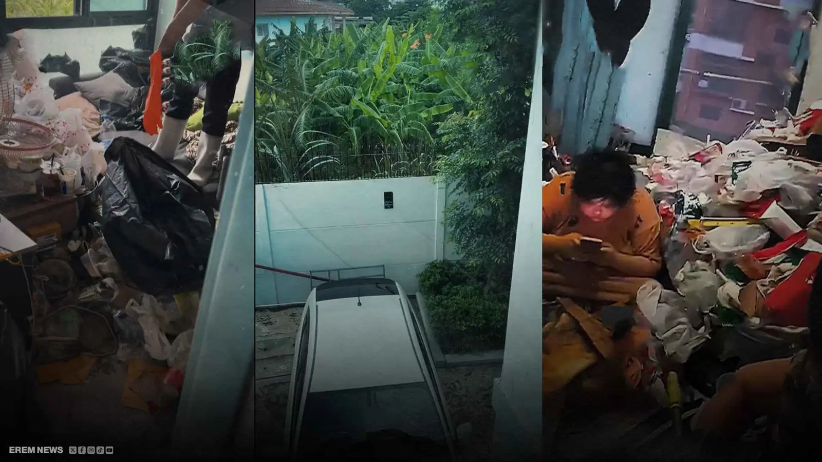 "مهوسة بالقمامة".. سيدة صينية تحوّل قصرها الفاخر لمكب نفايات