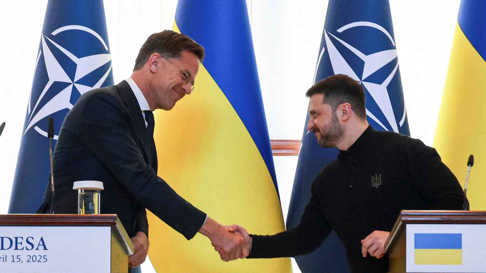 روته يؤكد من أوديسا استمرار الدعم الغربي لأوكرانيا