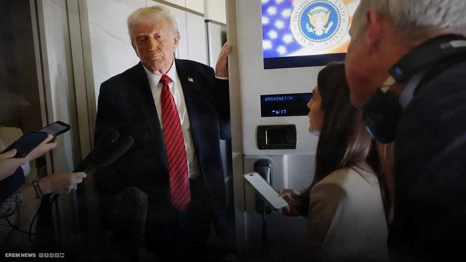 "اهدئي يا خنزيرة".. ترامب يواصل هوايته بإهانة الصحفيين