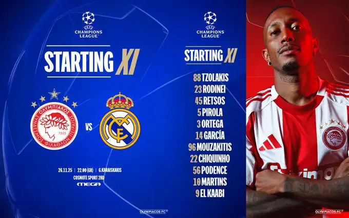 تشكيل أولمبياكوس