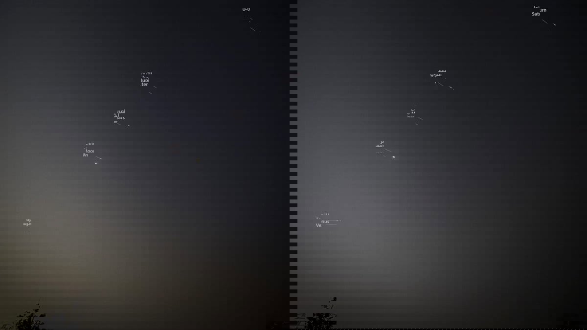 اصطفاف الكواكب.. الإمارات والسعودية تشهدان ظاهرة فلكية نادرة