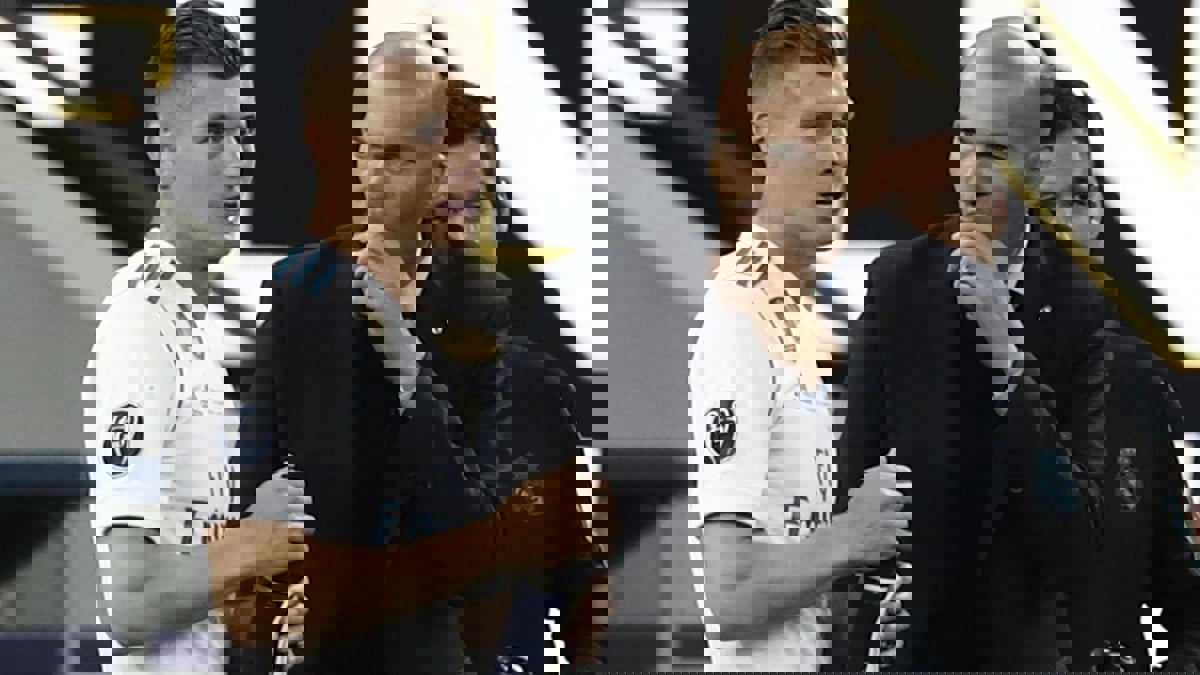 إشادة فريدة من زيدان بتوني كروس