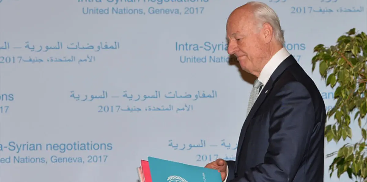 الأطراف السورية على طاولة واحدة بجنيف.. ودي ميستورا يدعو لإنهاء "الكابوس"