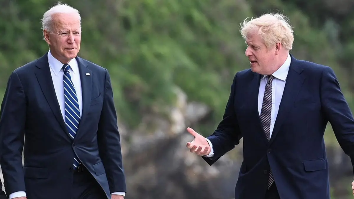 بعد استقالة جونسون.. بايدن: سنواصل التعاون الوثيق مع بريطانيا