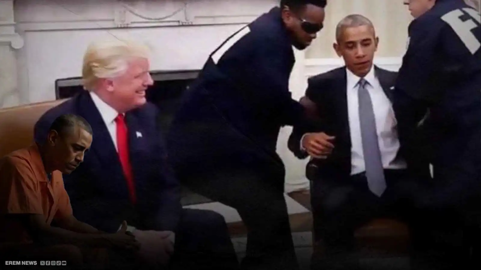 فيديو مُولد بالذكاء الاصطناعي يُظهر أوباما "معتقلاً"