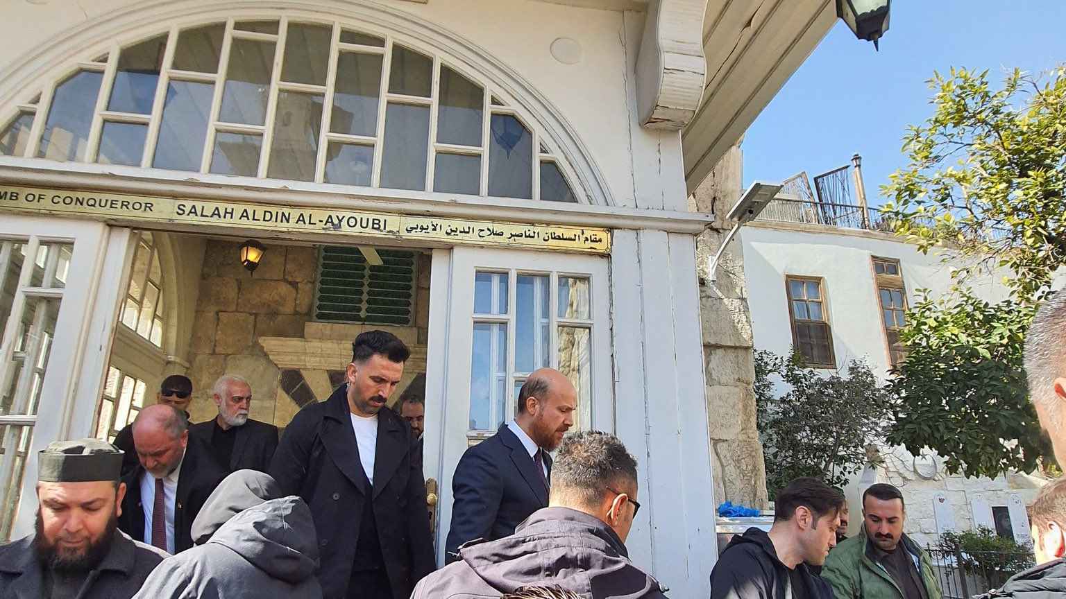 نجل أردوغان في دمشق (فيديو)