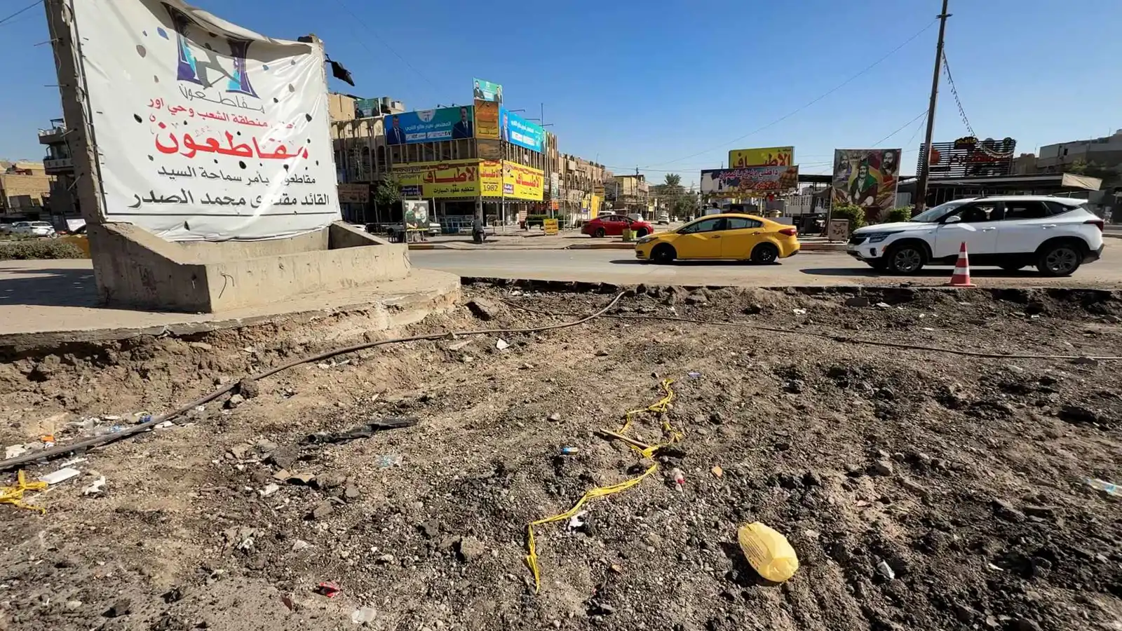 إزالة معلم شعبي في بغداد مقترن باسم الفنان صباح الخياط