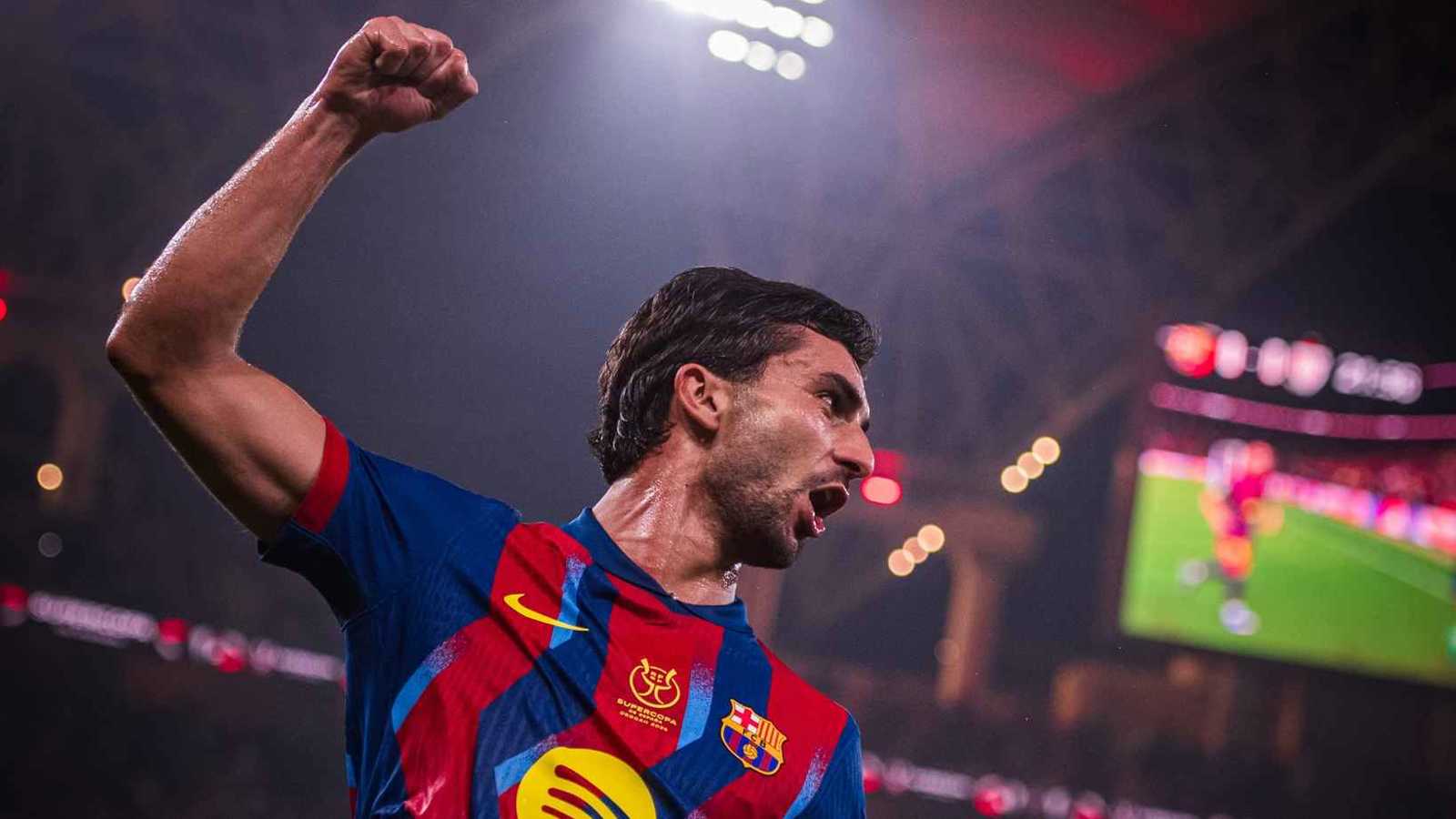 ملخص وأهداف ورجل مباراة برشلونة ضد أتلتيك بلباو في نصف نهائي السوبر الإسباني