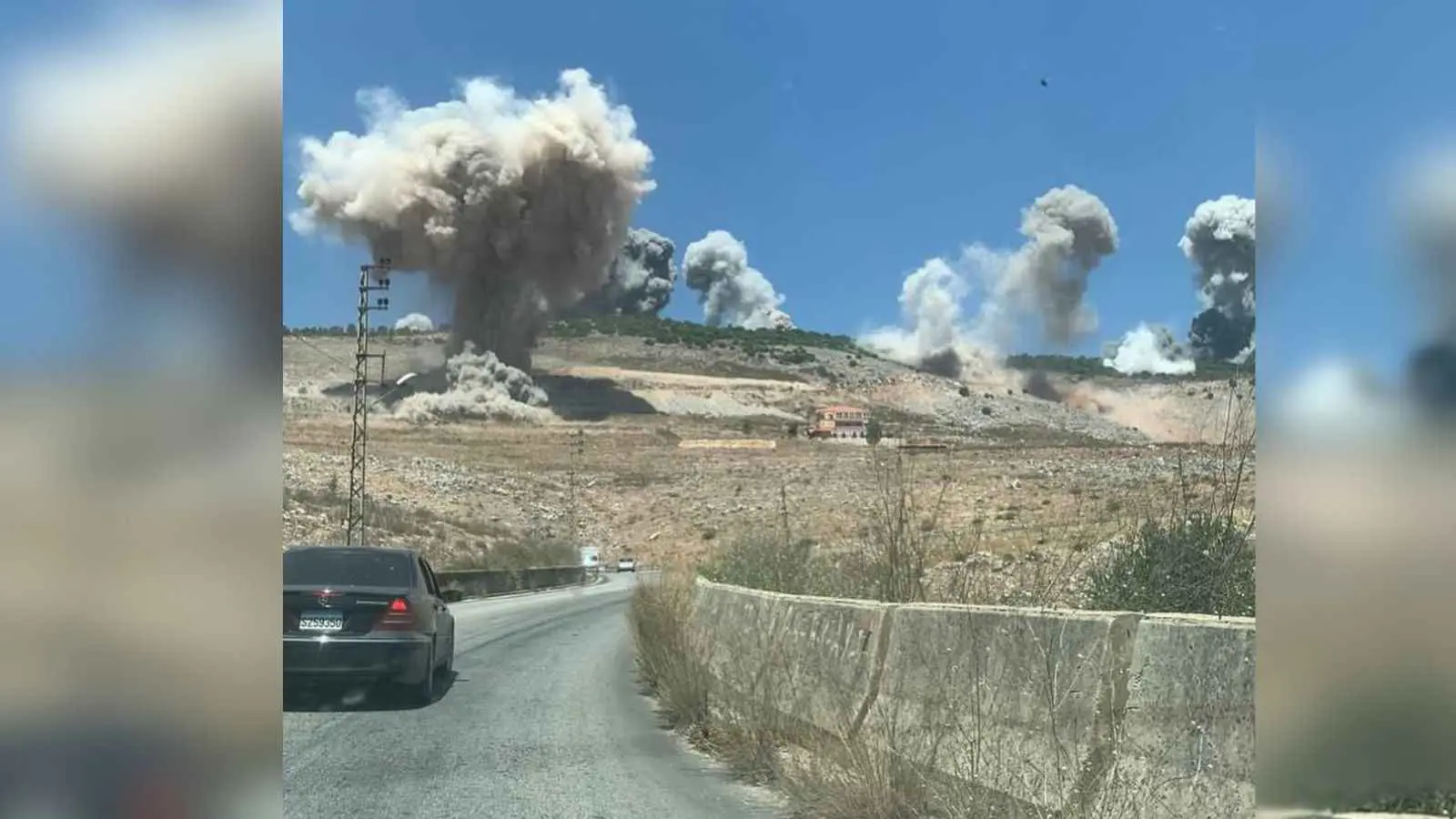 بصواريخ ارتجاجية.. غارات إسرائيلية عنيفة على جنوب لبنان (فيديو)