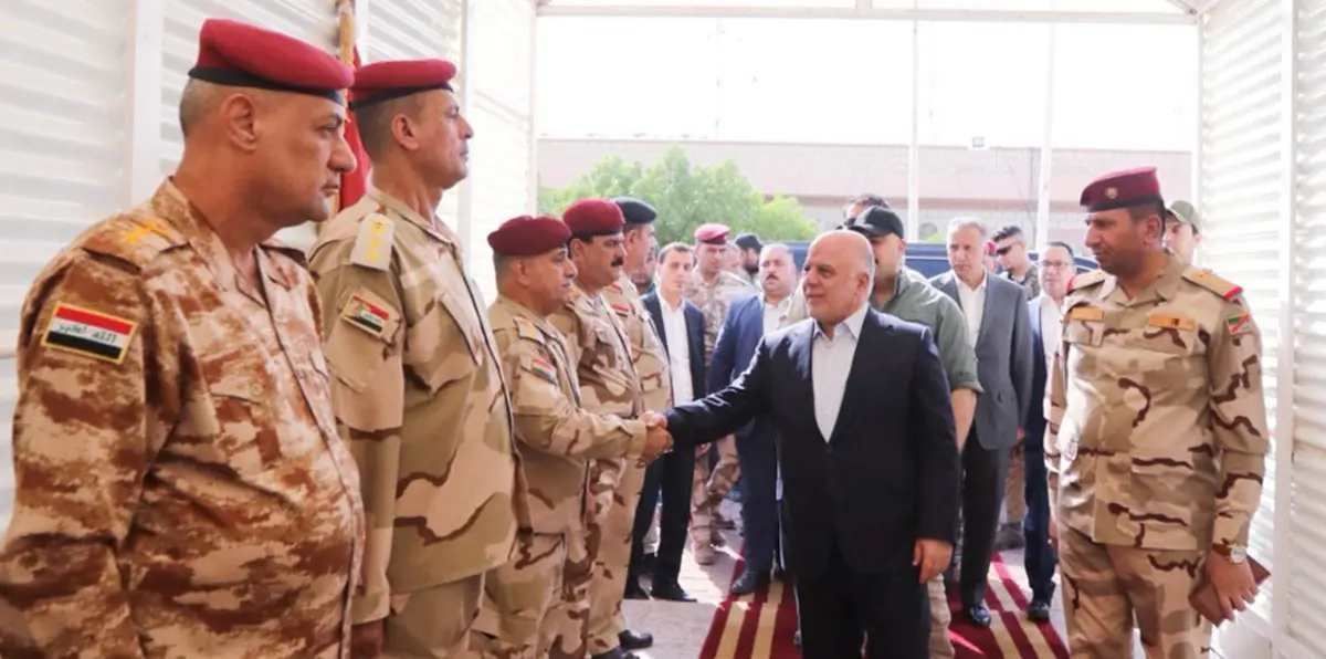 على وقع الاحتجاجات.. العبادي يعقد اجتماعات مع القيادات الأمنية في البصرة