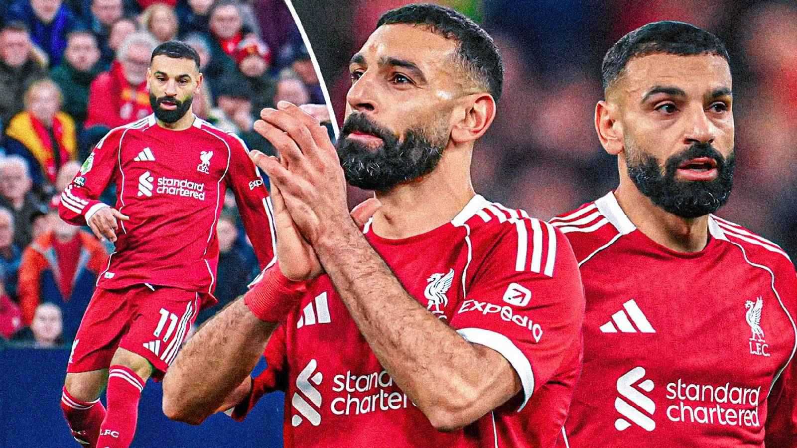 الأغنية الأخيرة.. محمد صلاح يقاوم دموعه أمام جماهير ليفربول (فيديو)