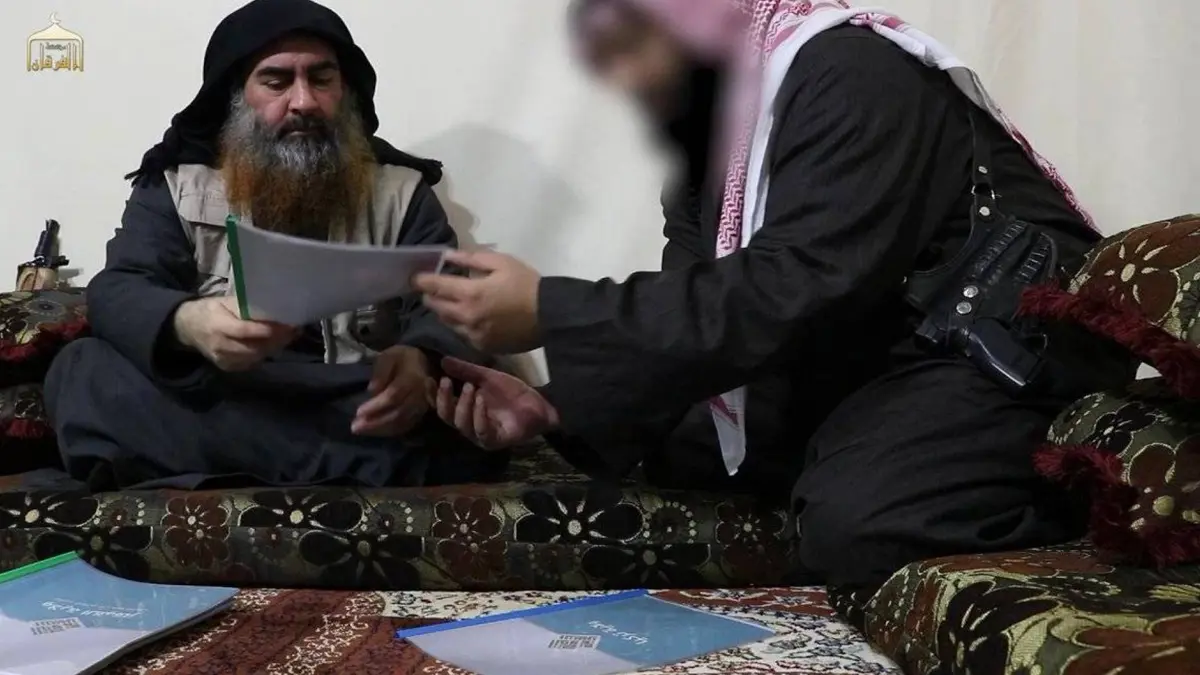 "الدفاع" العراقية: أبو بكر البغدادي ظهر في ملجأ تحت الأرض