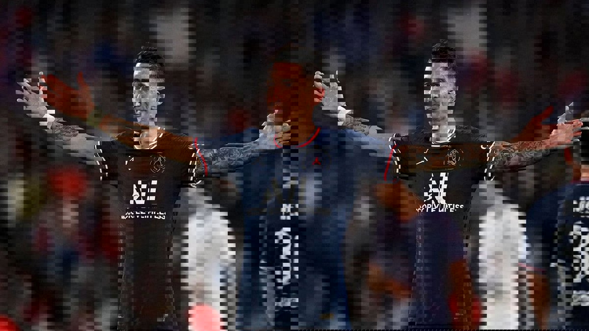 دي ماريا وزوجته يذرفان الدموع في مباراته الأخيرة بقميص باريس سان جيرمان (فيديو)