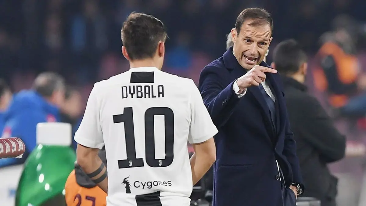 توتو سبورت: آليغري يقنع ديبالا بتجديد عقده مع يوفنتوس