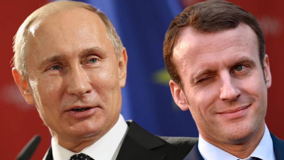 ماكرون يهاتف بوتين ويناقشان الوضع في سوريا