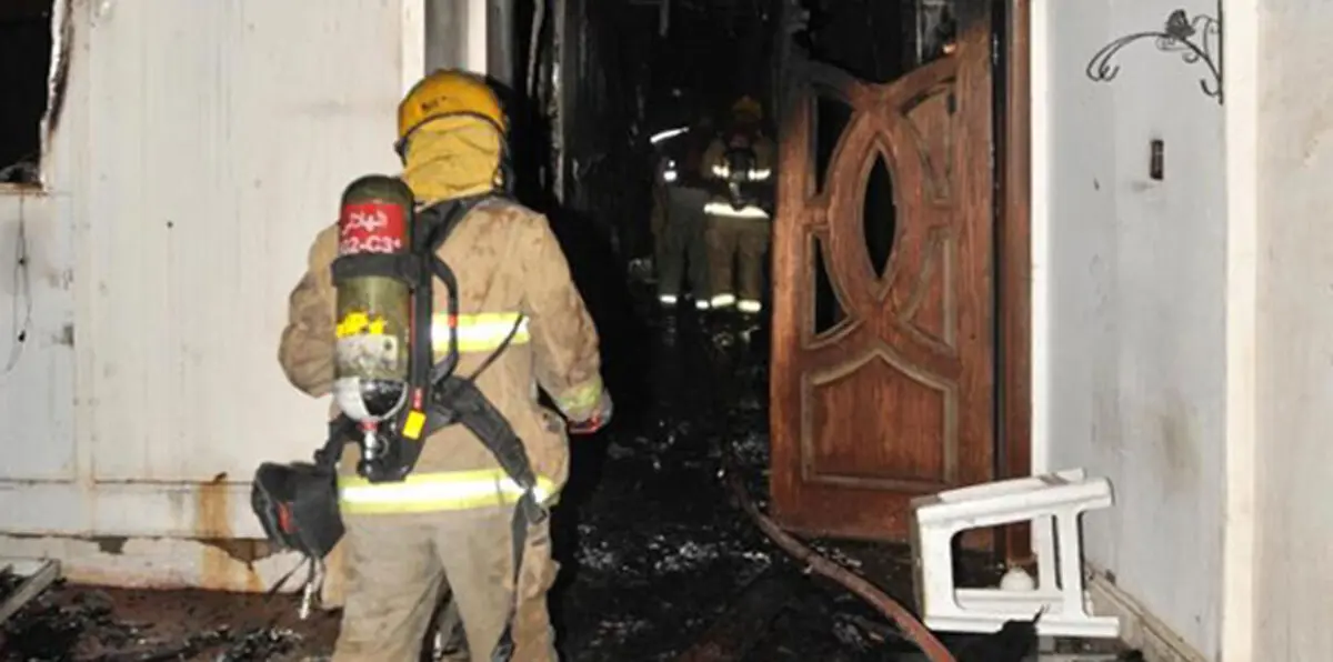 إخماد حريق اندلع داخل مبنى بوزارة الداخلية الكويتية