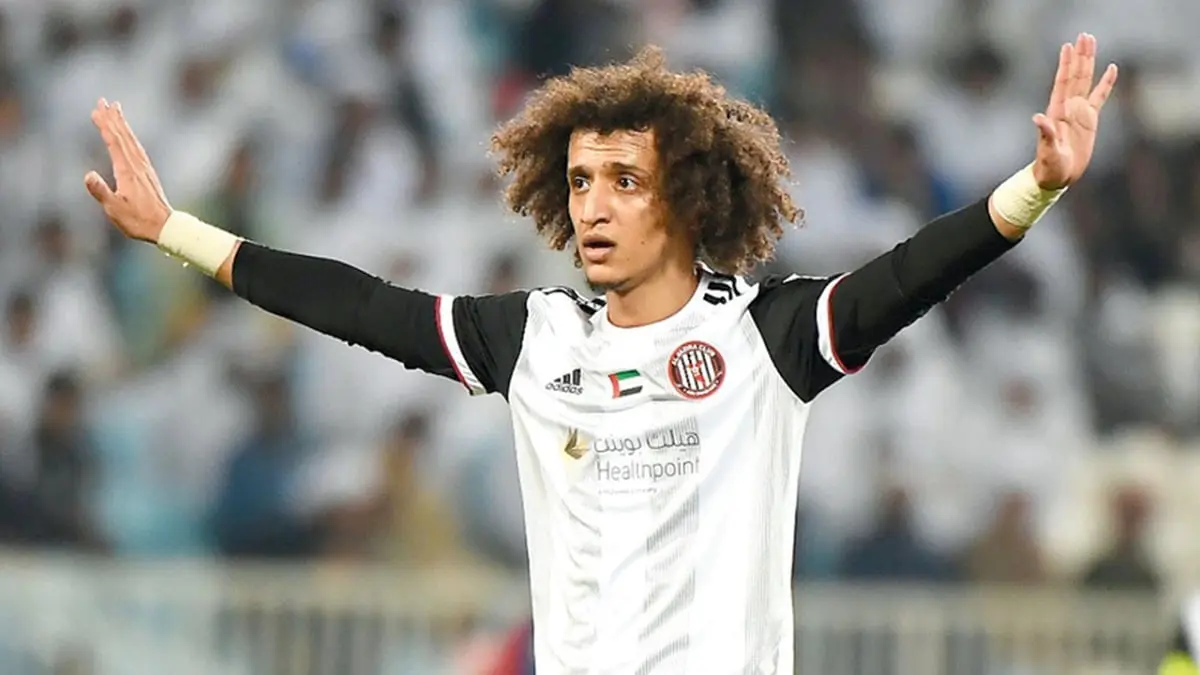 نادي الجزيرة يكشف طبيعة إصابة عموري