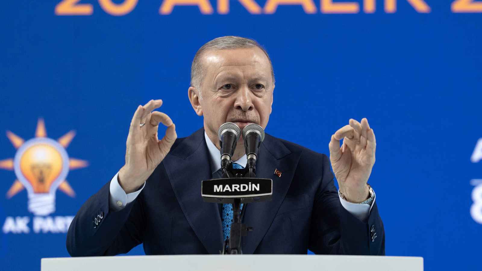 أردوغان: تركيا ستعمل على ضمان أمنها خارج حدودها الجنوبية