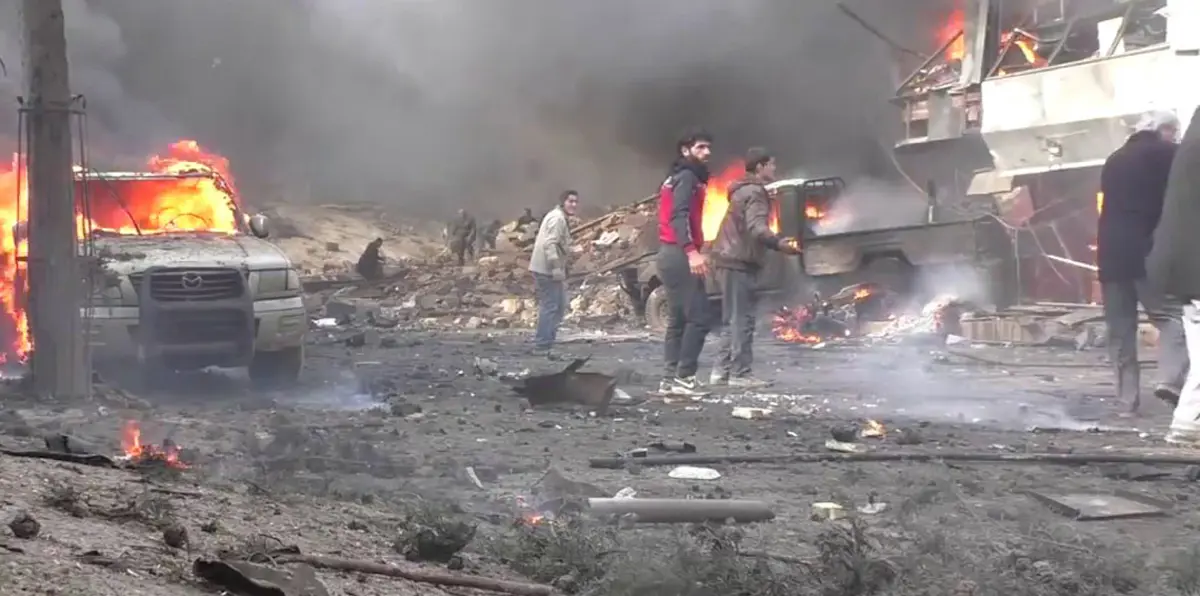 تفجير لداعش يقتل العشرات شرق سوريا