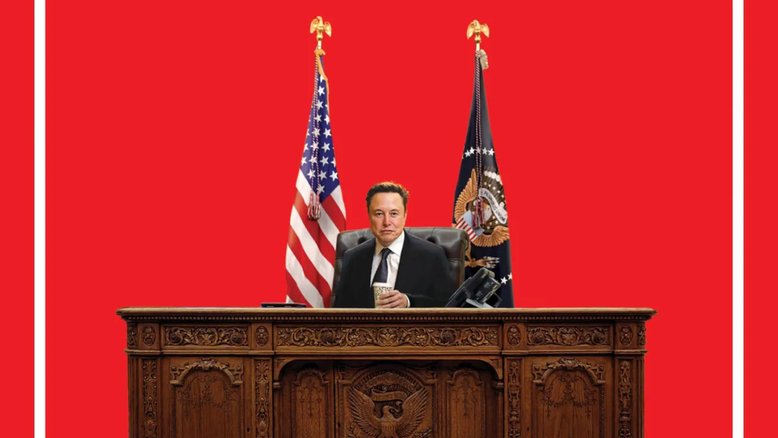 ماسك رئيسًا للولايات المتحدة على غلاف "تايم"