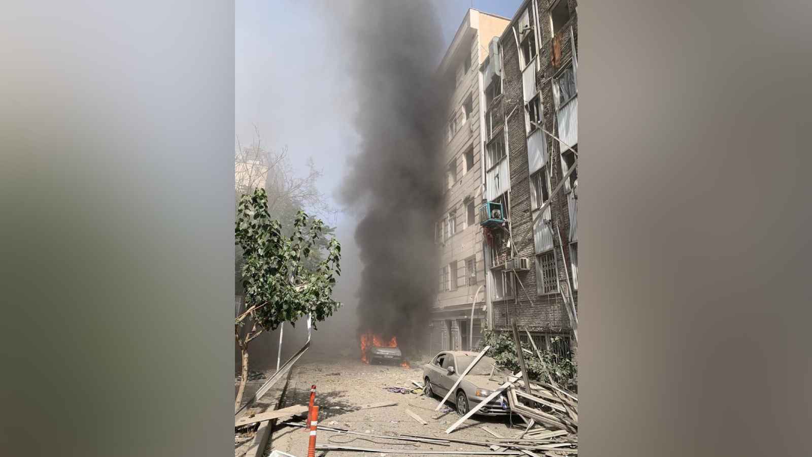 ضربة إسرائيلية تستهدف مقر قيادة شرطة طهران الكبرى (فيديو)