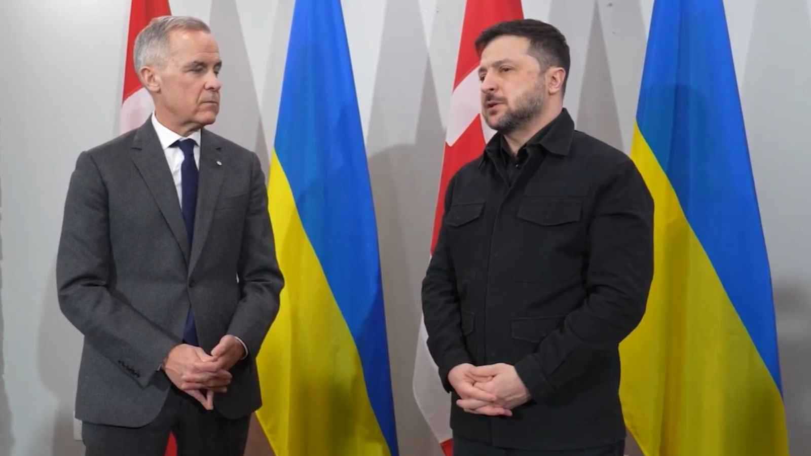 عشية لقائه ترامب.. دعم أوروبي كندي قوي لتعزيز موقف زيلينسكي (فيديو)