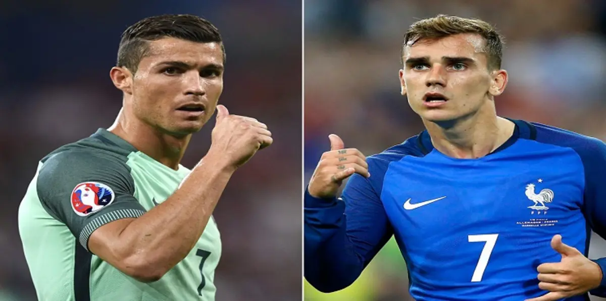بالأرقام.. المواجهة تتجدد بين رونالدو وغريزمان بعد نهائي دوري الأبطال