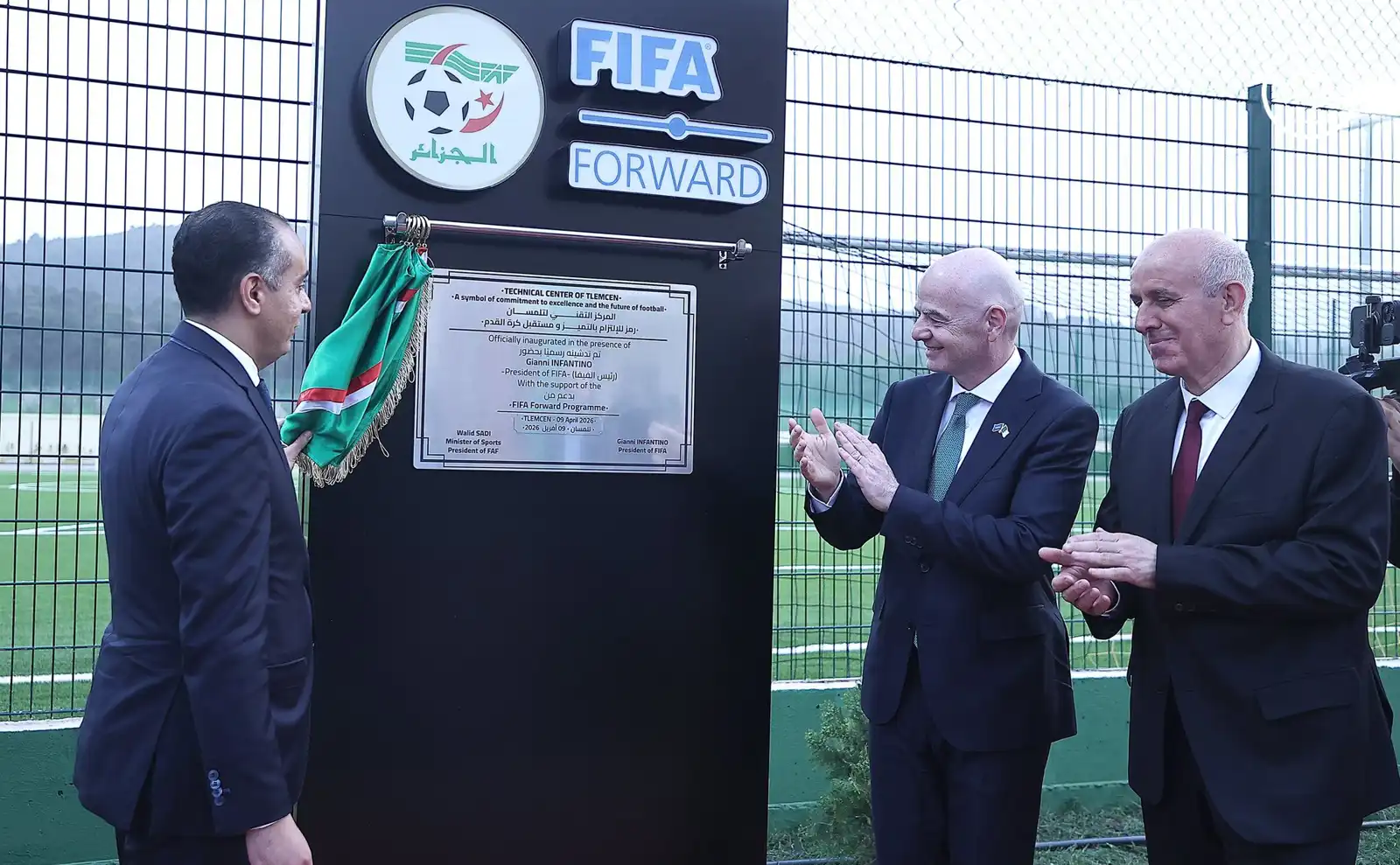 زيارة جياني إنفانتينو للجزائر