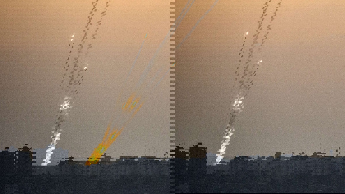 إطلاق صواريخ من غزة على إسرائيل‎