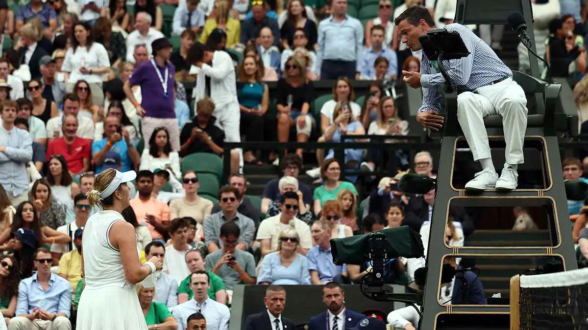 خلل تكنولوجي يثير الجدل في ويمبلدون بعد حرمان بافليوتشينكوفا من نقطة حاسمة