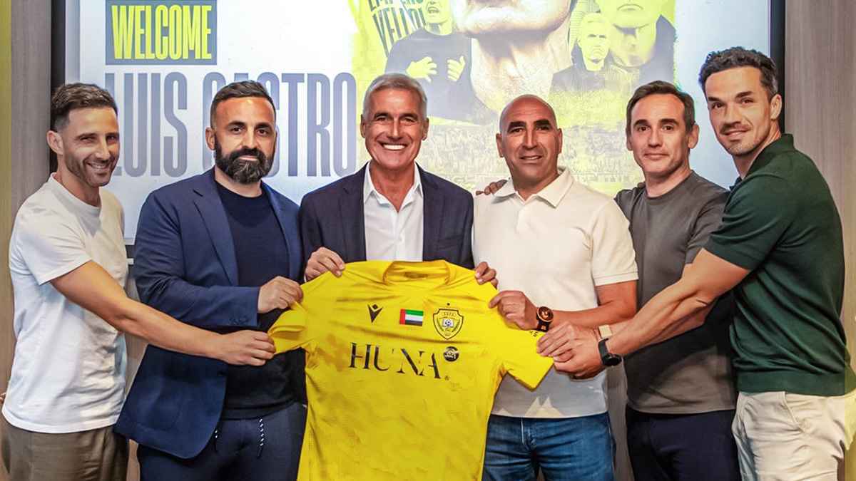 الوصل الإماراتي يعلن تعاقده مع المدرب البرتغالي لويس كاسترو