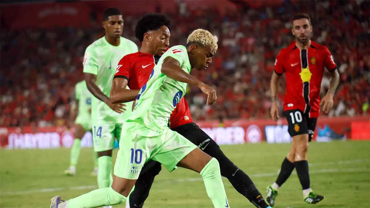 بث مباشر لمباراة برشلونة ضد ريال مايوركا بالدوري الإسباني