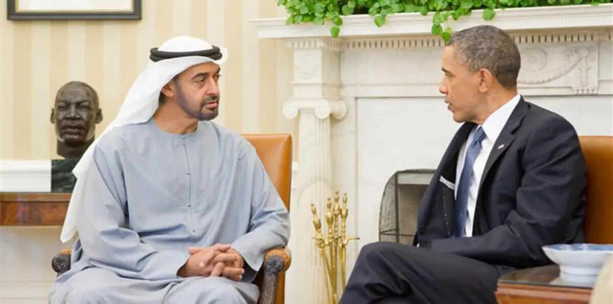 أوباما يبحث الملفين السوري واليمني مع ولي عهد أبو ظبي‎