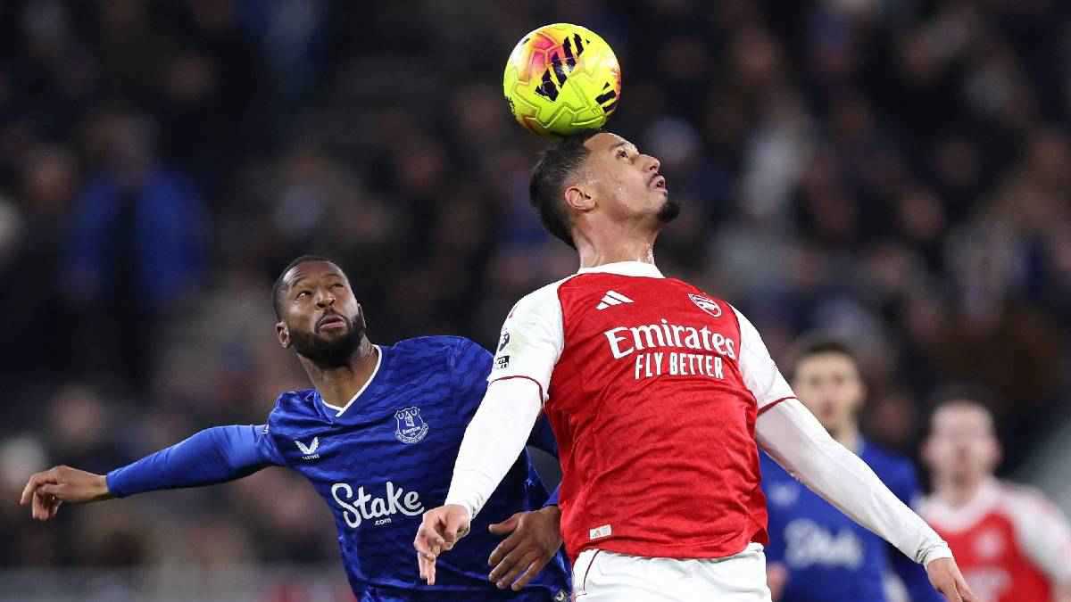 هدف مباراة إيفرتون وآرسنال في الدوري الإنجليزي (فيديو)