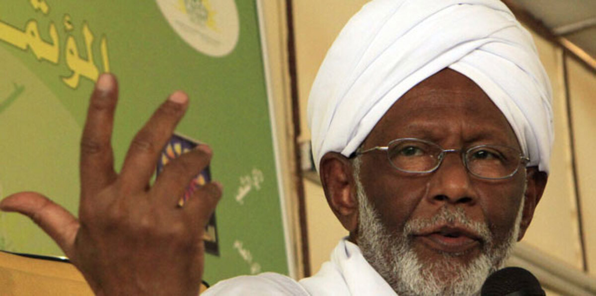 السنوسي يخلف الترابي في قيادة المؤتمر الشعبي السوداني