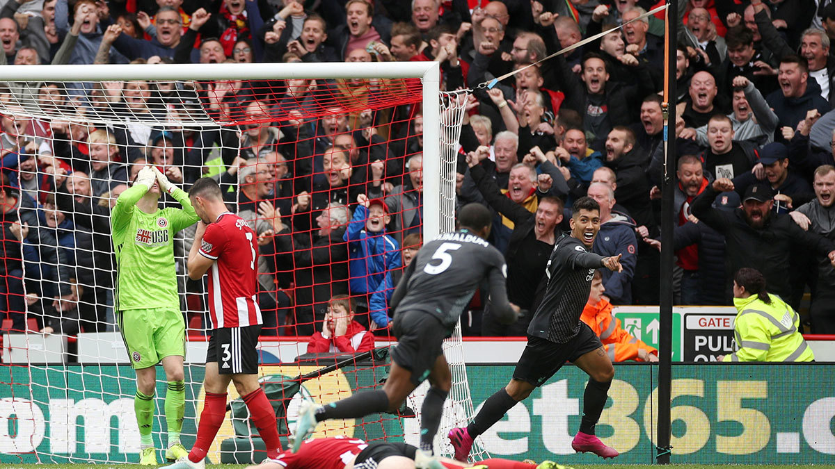 ليفربول يقتنص فوزًا صعبًا من شيفيلد يونايتد ويحافظ على صدارة ترتيب الدوري الإنجليزي