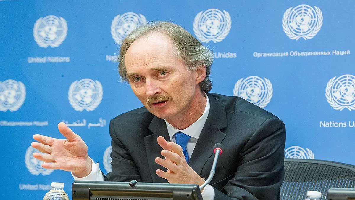 المبعوث الأممي إلى سوريا يلتقي وزراء خارجية تركيا وإيران وروسيا الثلاثاء