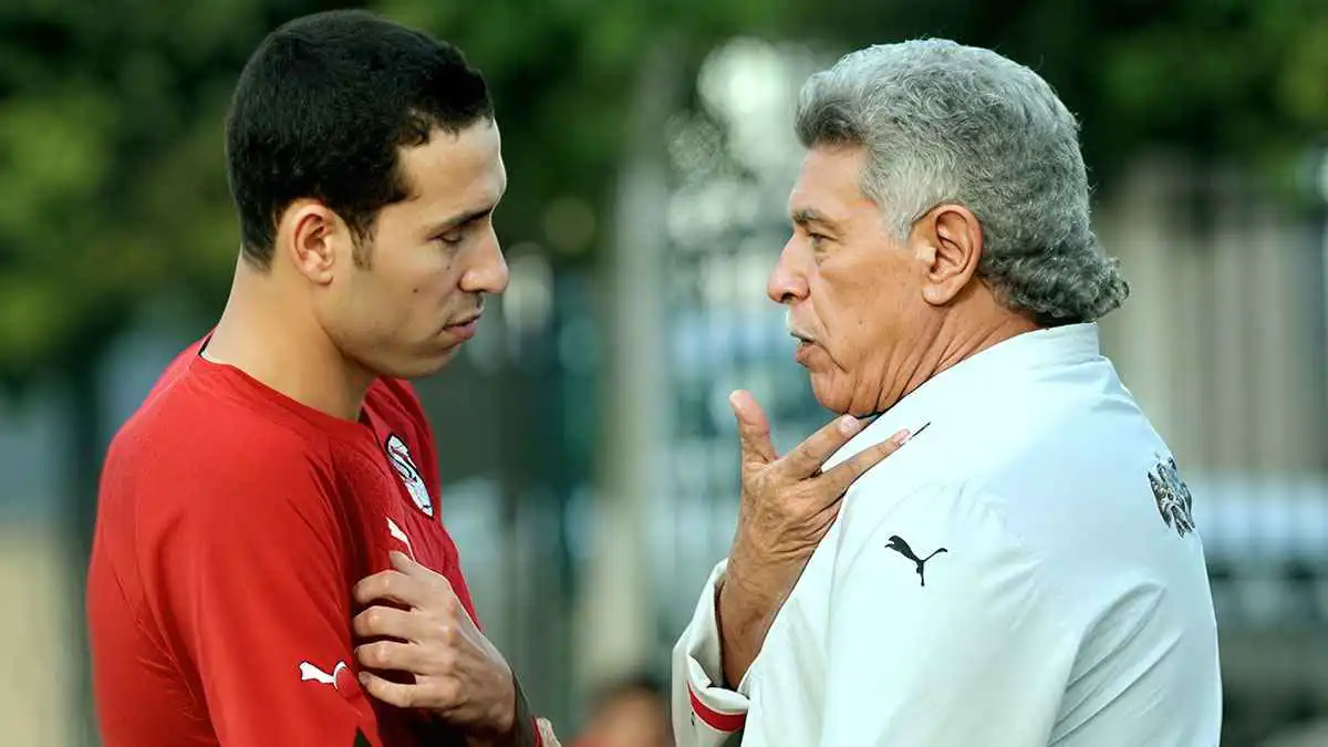 محمد أبوتريكة وحسن شحاتة