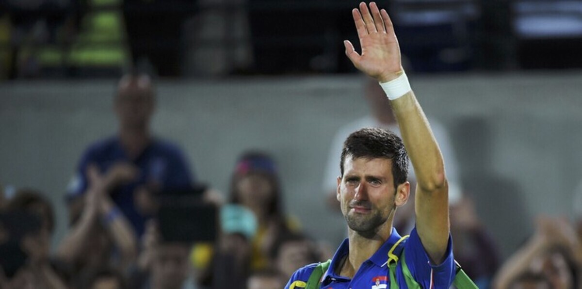 دموع ديوكوفيتش تنهمر بعد ضياع حلم الذهب (صور)