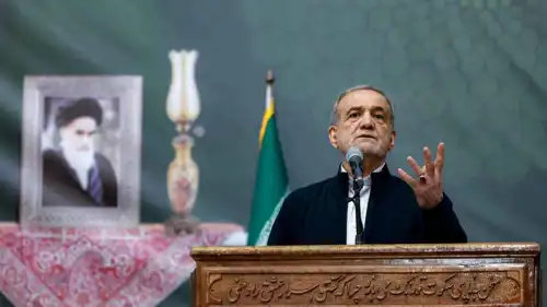 الرئيس الإيراني مسعود بزشكيان