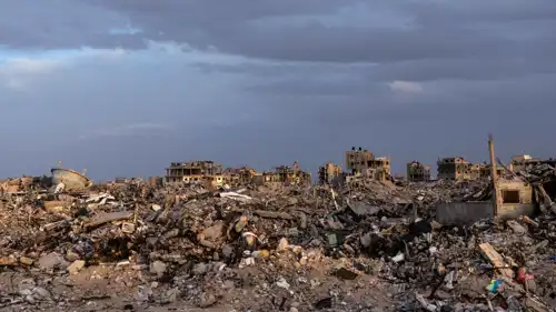 آثار الدمار في قطاع غزة