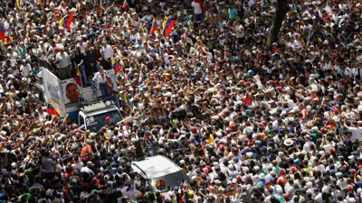 احتجاجات على نتائج الانتخابات السابقة في فنزويلا