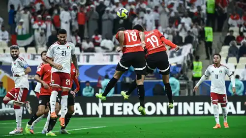 مباراة مصر والإمارات في كأس العرب 